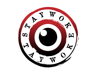 Stay Woke logo design by dondeekenz