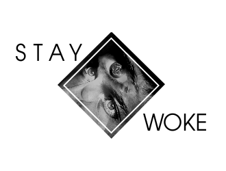 Stay Woke logo design by JessicaLopes