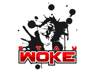 Stay Woke logo design by fastsev