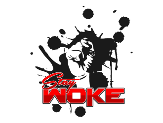 Stay Woke logo design by fastsev