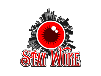 Stay Woke logo design by fastsev