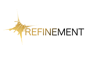 Refinement logo design by dondeekenz