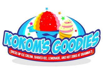 Kokoms Goodies logo design by Dddirt