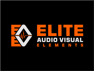 Elite Audio Visual Elements logo design by meliodas
