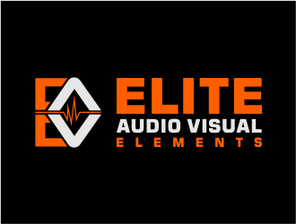 Elite Audio Visual Elements logo design by meliodas