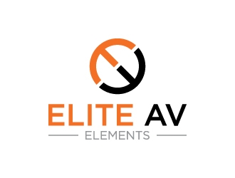 Elite Audio Visual Elements logo design by GRB Studio