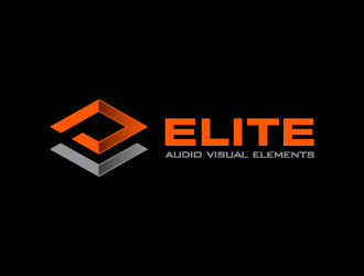 Elite Audio Visual Elements logo design by pencilhand