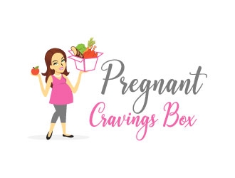 Pregnant Cravings Box logo design by boybud40