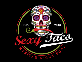 Sexy Taco logo design by REDCROW
