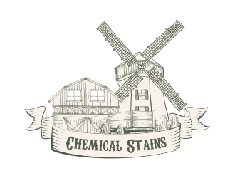 Old world Chemical Stains logo design by ROSHTEIN