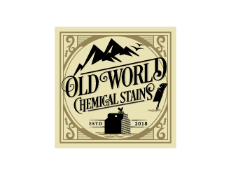Old world Chemical Stains logo design by dchris