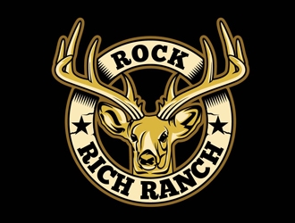 Rock Rich Ranch logo design by DreamLogoDesign