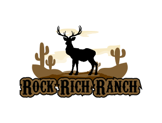 Rock Rich Ranch logo design by ROSHTEIN