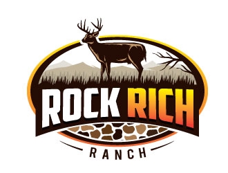Rock Rich Ranch logo design by REDCROW