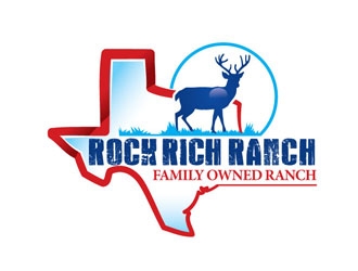 Rock Rich Ranch logo design by LogoInvent