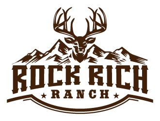 Rock Rich Ranch logo design by jaize