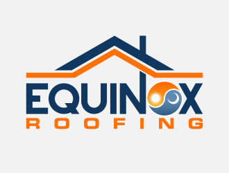 Equinox Roofing logo design by Dakon