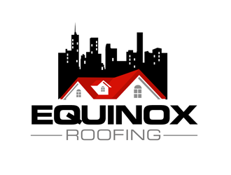 Equinox Roofing logo design by kunejo