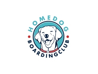 Home Dog Boarding Club logo design by rahmatillah11