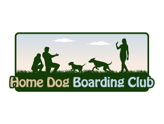 Home Dog Boarding Club logo design by JJlcool