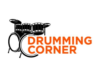 Drumming Corner logo design by daywalker