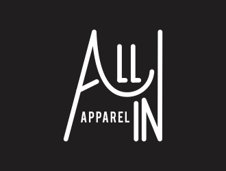 All In Apparel logo design by rokenrol