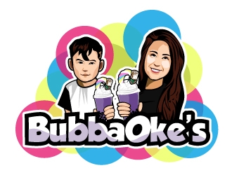  BubbaOke’s logo design by fries