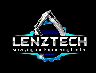 Lenztech Surveying and Engineering Limited logo design by DreamLogoDesign