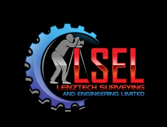 Lenztech Surveying and Engineering Limited logo design by DreamLogoDesign