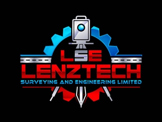 Lenztech Surveying and Engineering Limited logo design by DreamLogoDesign