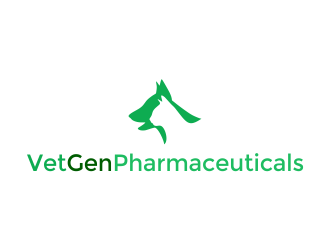VetGenPharmaceuticals logo design by Aster