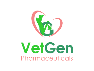 VetGenPharmaceuticals logo design by ROSHTEIN