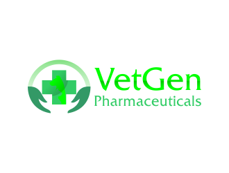 VetGenPharmaceuticals logo design by ROSHTEIN