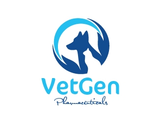 VetGenPharmaceuticals logo design by ingenious007