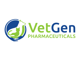 VetGenPharmaceuticals logo design by akilis13