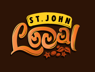 St. John Local logo design by dondeekenz