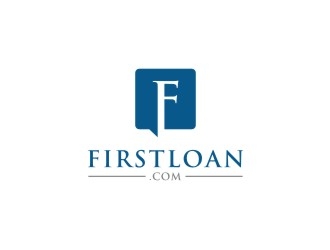 FirstLoan.com logo design by bricton