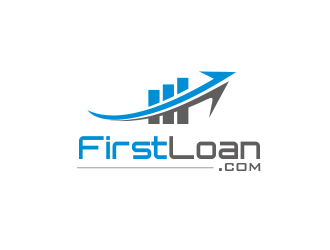 FirstLoan.com logo design by YONK
