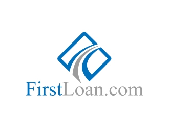 FirstLoan.com logo design by sarfaraz
