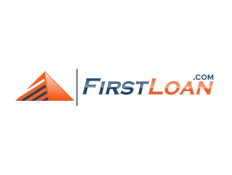 FirstLoan.com logo design by uttam