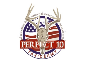 Perfect 10 Taxidermy logo design by LogoInvent