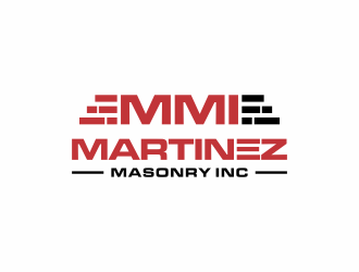Martinez Masonry Inc. logo design by haidar