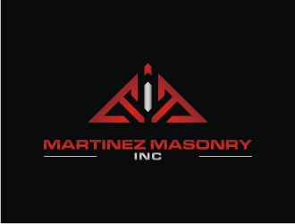 Martinez Masonry Inc. logo design by rizqihalal24