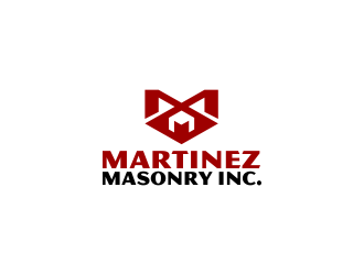 Martinez Masonry Inc. logo design by mybook.lagie