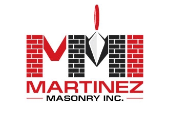 Martinez Masonry Inc. logo design by sanu