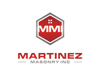 Martinez Masonry Inc. logo design by rizqihalal24