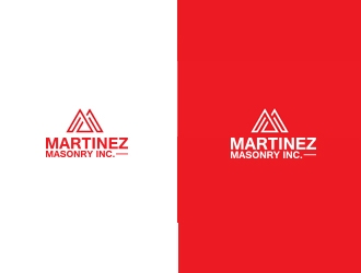 Martinez Masonry Inc. logo design by sarfaraz