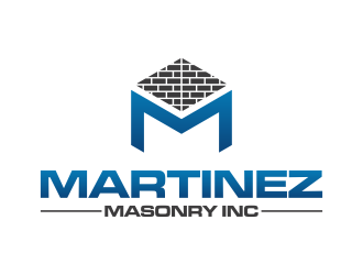 Martinez Masonry Inc. logo design by RIANW