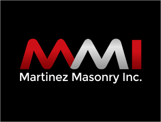 Martinez Masonry Inc. logo design by Aster