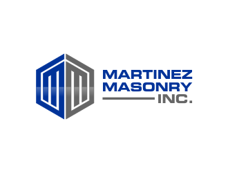Martinez Masonry Inc. logo design by akhi